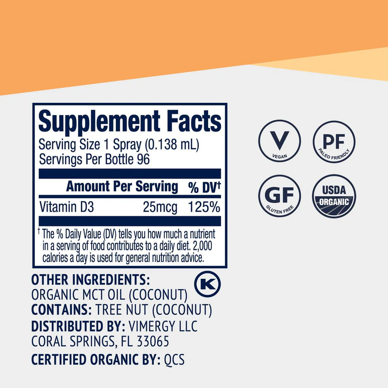 USDA Organic Liquid Vegan D3 - Image 5
