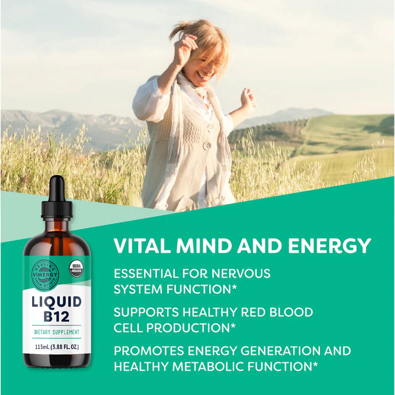 USDA Organic Liquid B12 - Image 3