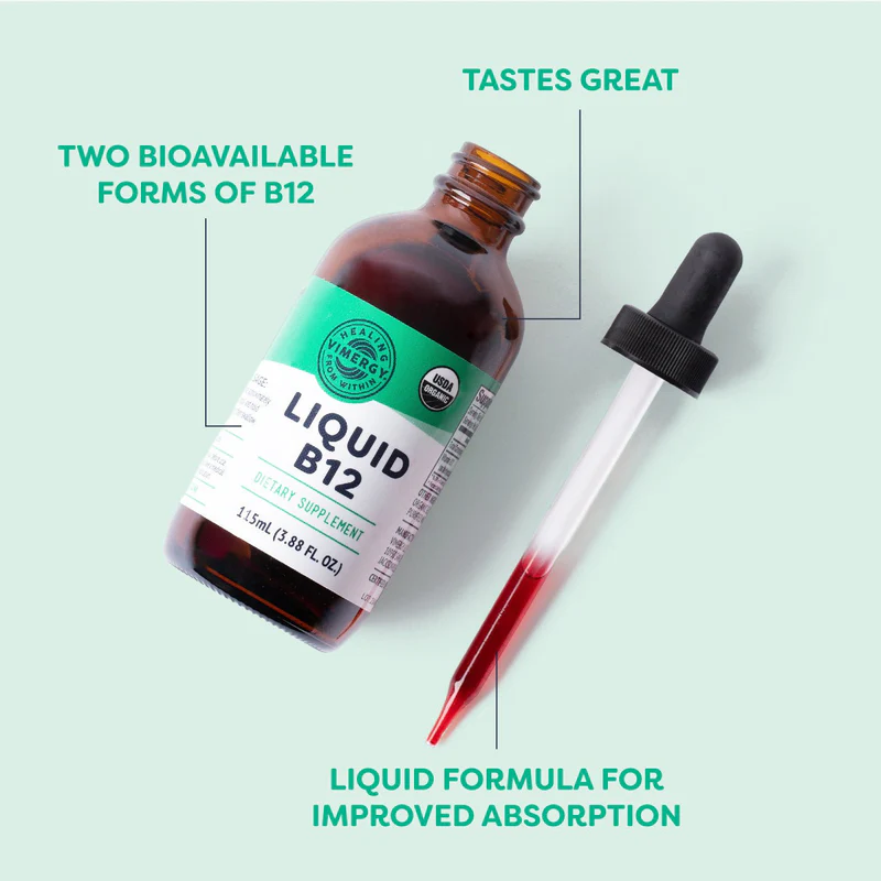 USDA Organic Liquid B12 - Image 2